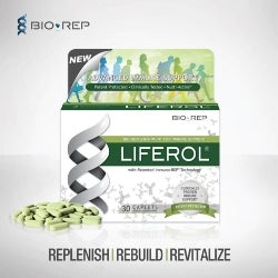 Protein-based bio-replenishment product LIFEROL.